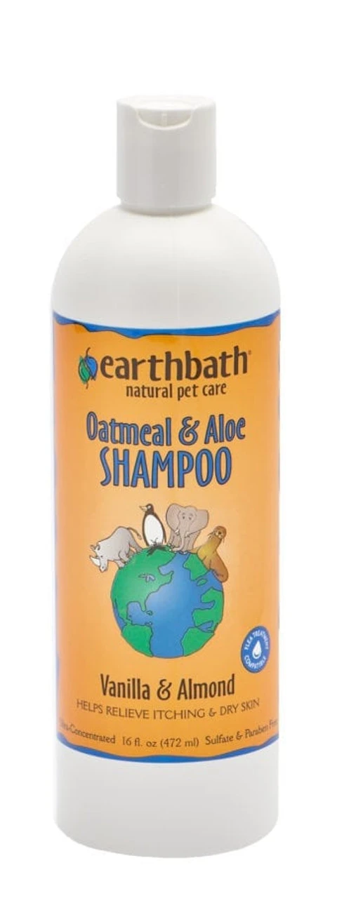 Earthbath Oatmeal & Aloe Shampoo, 16oz 3 Earthbath Oatmeal & Aloe Shampoo, 16oz