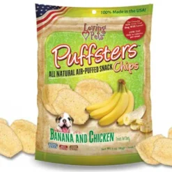 Loving Pet Puffsters Banana & Chicken, 4oz
