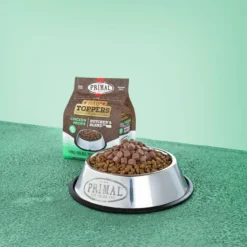 Primal Butcher's Blend Chicken Topper, 2lb -Garden Supplies Sales 2024 RawToppers BB Chicken WithBowl 800x 96011.1626025402