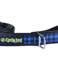 Cycle Dog Blue Plaid Leash, 6ft