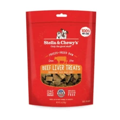Stella And Chewy's Freeze-Dried Beef Liver Treats, 3oz