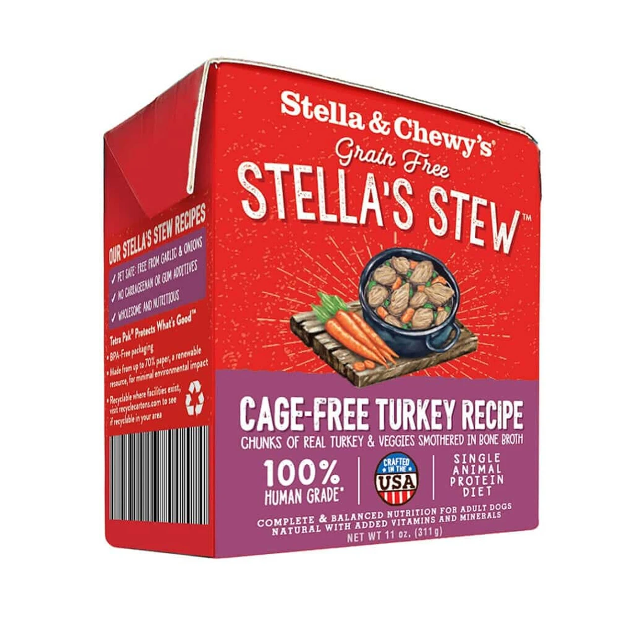 Stella And Chewy's Cage-Free Turkey Stew, 11oz 3 Stella And Chewy's Cage-Free Turkey Stew, 11oz