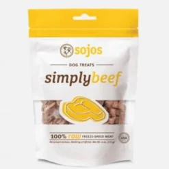 Sojos Simply Beef Dog Treats, 4oz