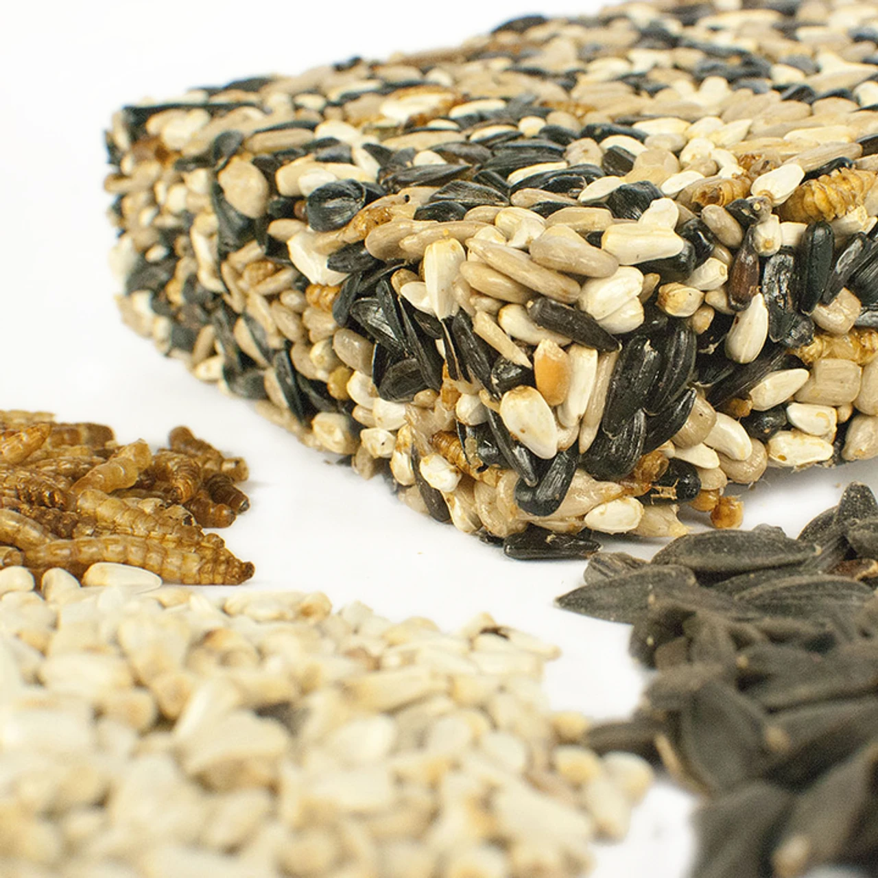 Happy Hen Treat Square Sunflower And Mealworm, 6.5oz 4 Happy Hen Treat Square Sunflower And Mealworm, 6.5oz - Image 2