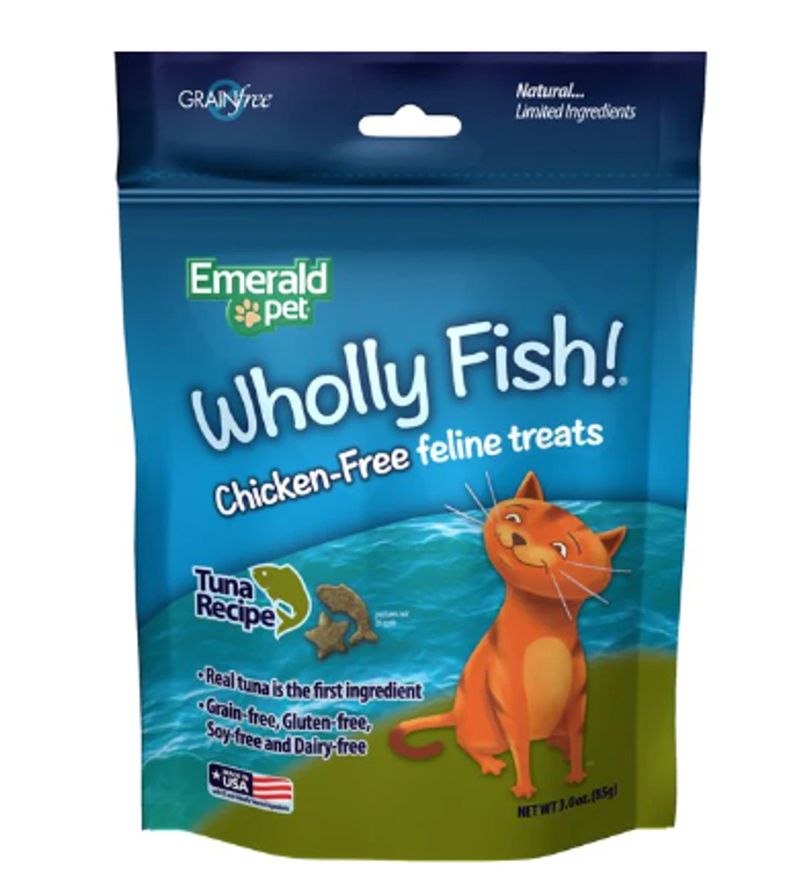 Emerald Pet Wholly Fish! Tuna, 3z 3 Emerald Pet Wholly Fish! Tuna, 3z