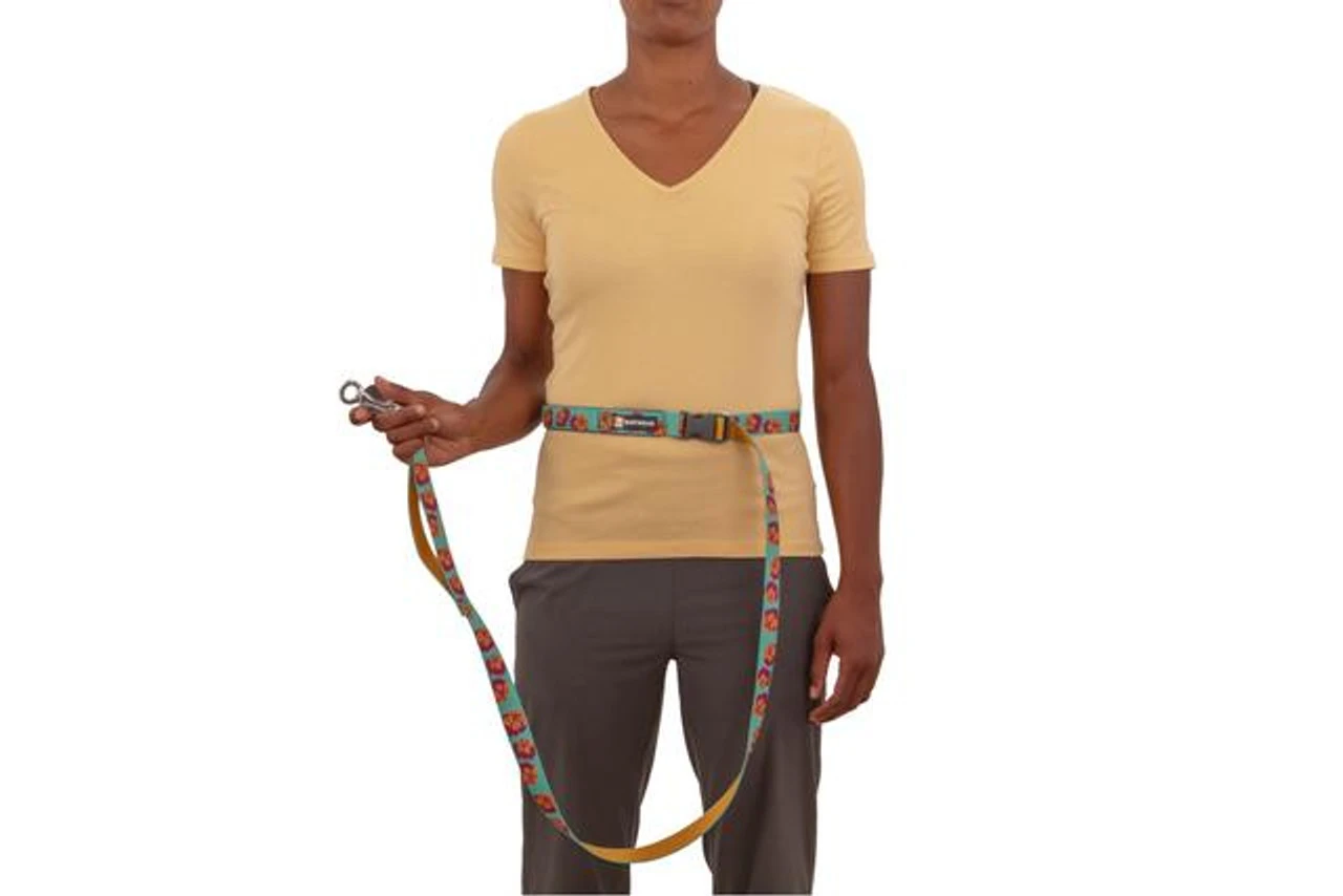 Ruffwear Flat Out Adjustable Dog Leash, Spring Burst 7 Ruffwear Flat Out Adjustable Dog Leash, Spring Burst - Image 5