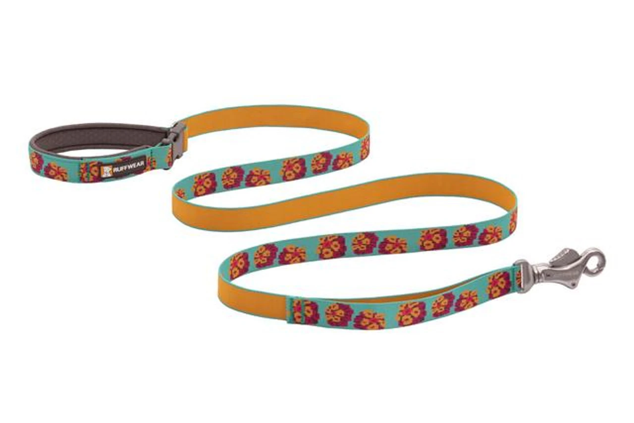 Ruffwear Flat Out Adjustable Dog Leash, Spring Burst 3 Ruffwear Flat Out Adjustable Dog Leash, Spring Burst