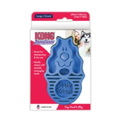 Kong Zoomgroom Boysenberry, Large -Garden Supplies Sales 2024 ZG2 3 1000x1000 15530.1614476579