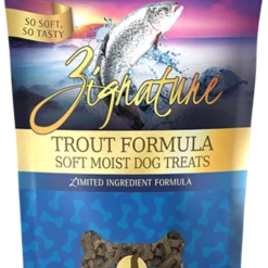 Zignature Trout Soft Moist Treats, 4oz