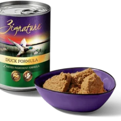 Zignature Duck Wet Dog Food, 13oz