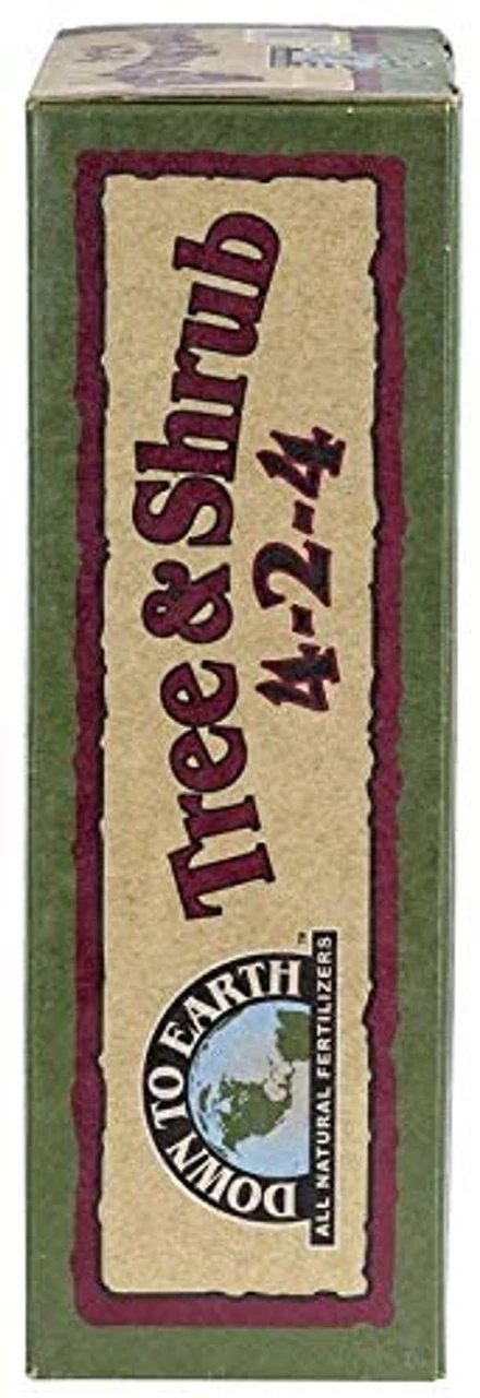 Down To Earth All Natural Tree & Shrub Fertilizer Mix 4-2-4, 5 Lb 6 Down To Earth All Natural Tree & Shrub Fertilizer Mix 4-2-4, 5 Lb - Image 4