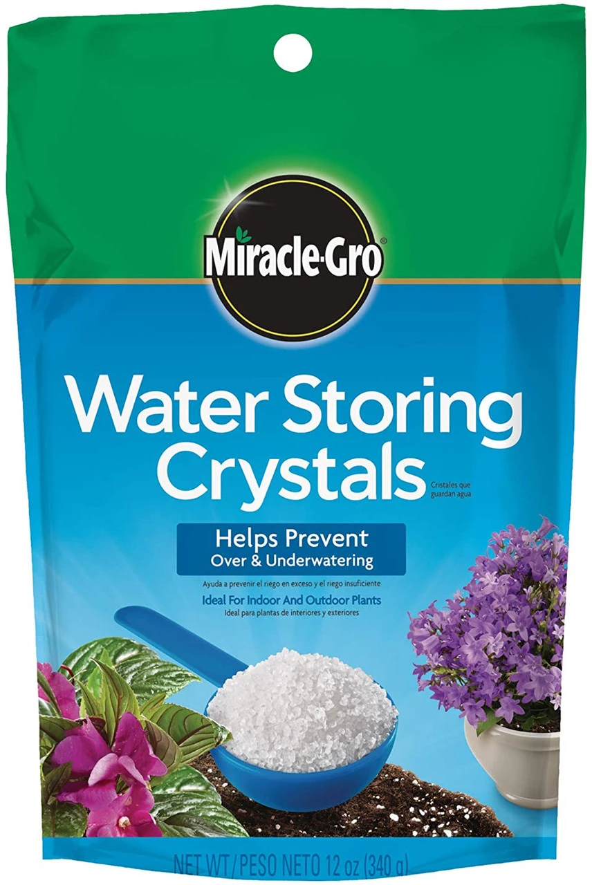 Miracle-Gro Water Storing Crystals, 12oz 3 Miracle-Gro Water Storing Crystals, 12oz