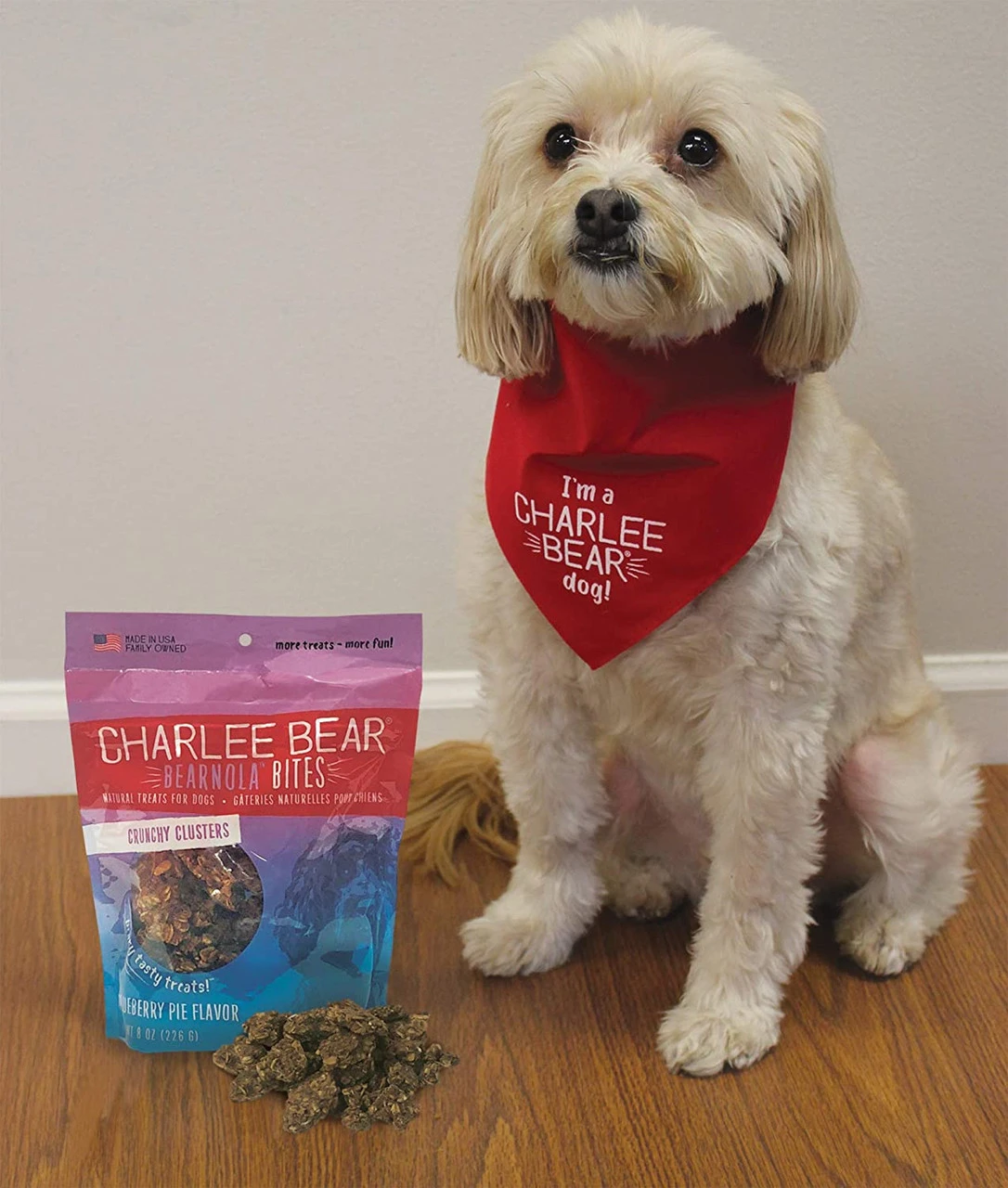 Charlee Bear Bearnola Bites Crunchy Clusters, Blueberry Pie 8 Charlee Bear Bearnola Bites Crunchy Clusters, Blueberry Pie - Image 6