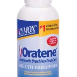 Zymox Oratene Brushless Oral Care Breath Freshener For Dogs And Cats, 4oz