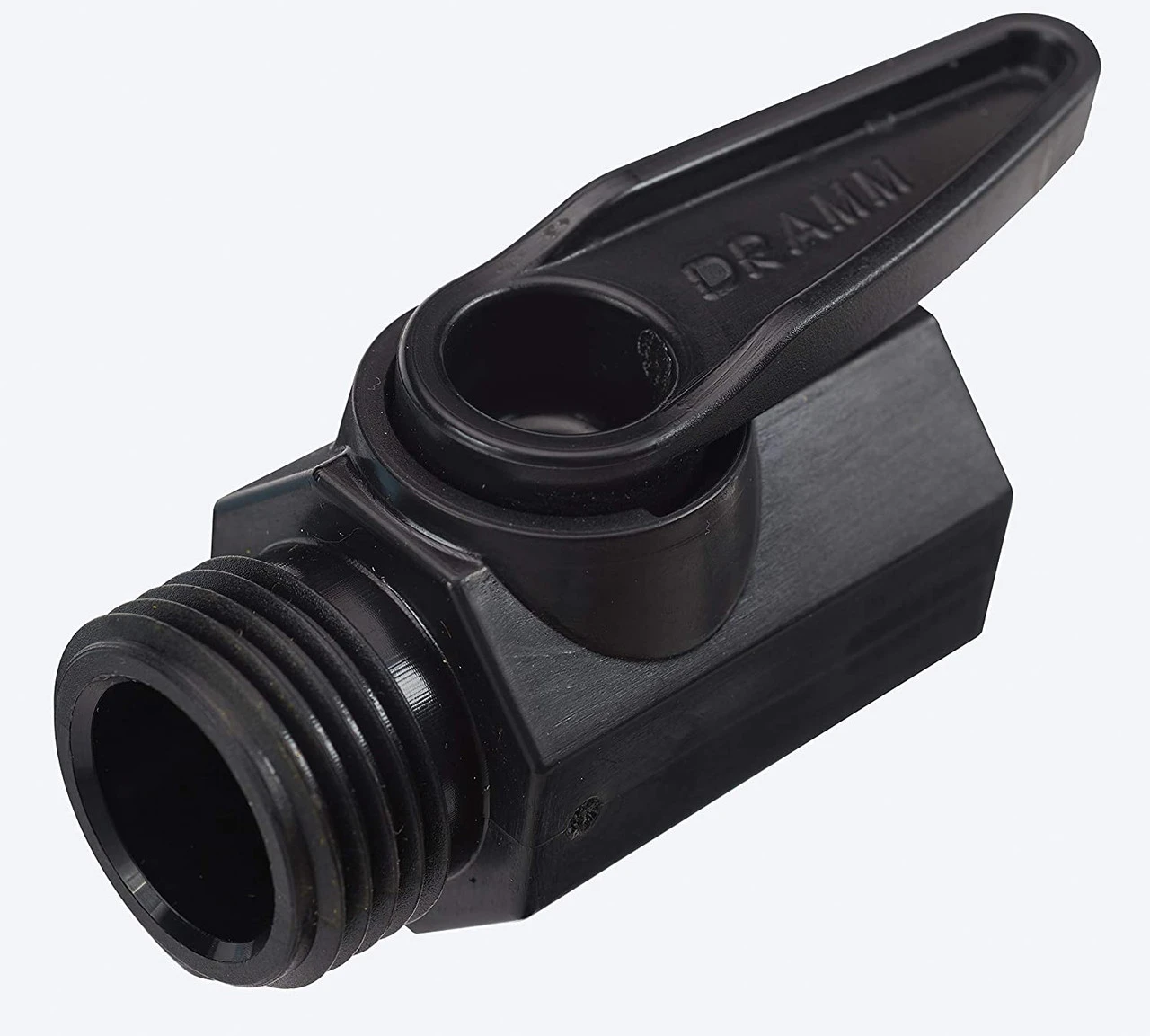 Dramm Shut Off Valve, Black 3 Dramm Shut Off Valve, Black