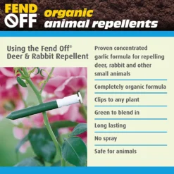 Fend Off Deer/Rabbit Organic Odor Clips -Garden Supplies Sales 2024 blob 40919.1621964345