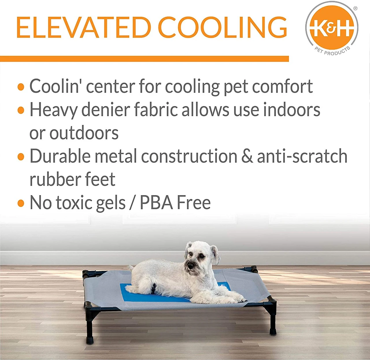 K&H Pet Products Coolin' Pet Cot Elevated Pet Bed 6 K&H Pet Products Coolin' Pet Cot Elevated Pet Bed - Image 4