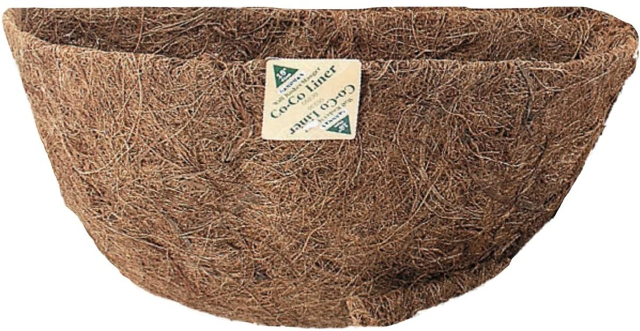 Gardman Basket Shaped Coco Liner, 16 Inch 3 Gardman Basket Shaped Coco Liner, 16 Inch