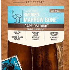 Roam Ostrich Smoked Marrow Bone, SM, 2pk