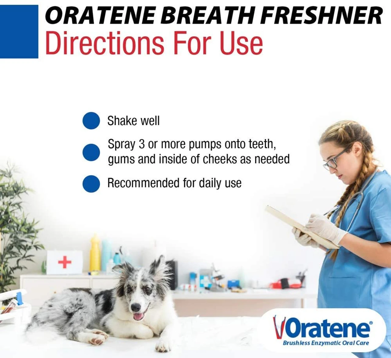 Zymox Oratene Brushless Oral Care Breath Freshener For Dogs And Cats, 4oz 7 Zymox Oratene Brushless Oral Care Breath Freshener For Dogs And Cats, 4oz - Image 5