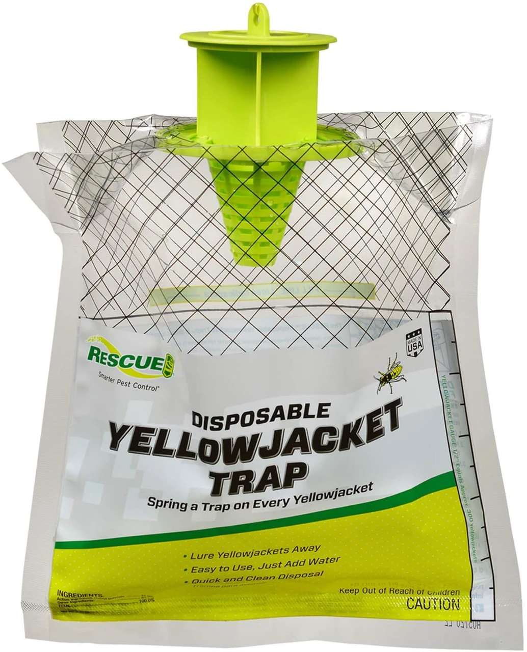 Rescue Disposable Summer Yellowjacket Trap 3 Rescue Disposable Summer Yellowjacket Trap