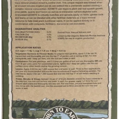 Down To Earth Organic Azomite Granulated Trace Minerals 0-0-0.2, 5 Lb -Garden Supplies Sales 2024 blob 62070.1614301290