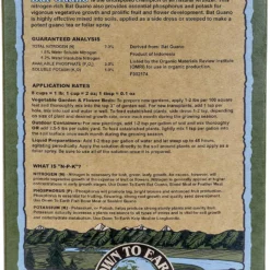 Down To Earth Organic Bat Guano Fertilizer Mix 7-3-1 -Garden Supplies Sales 2024 blob 63345.1614302770