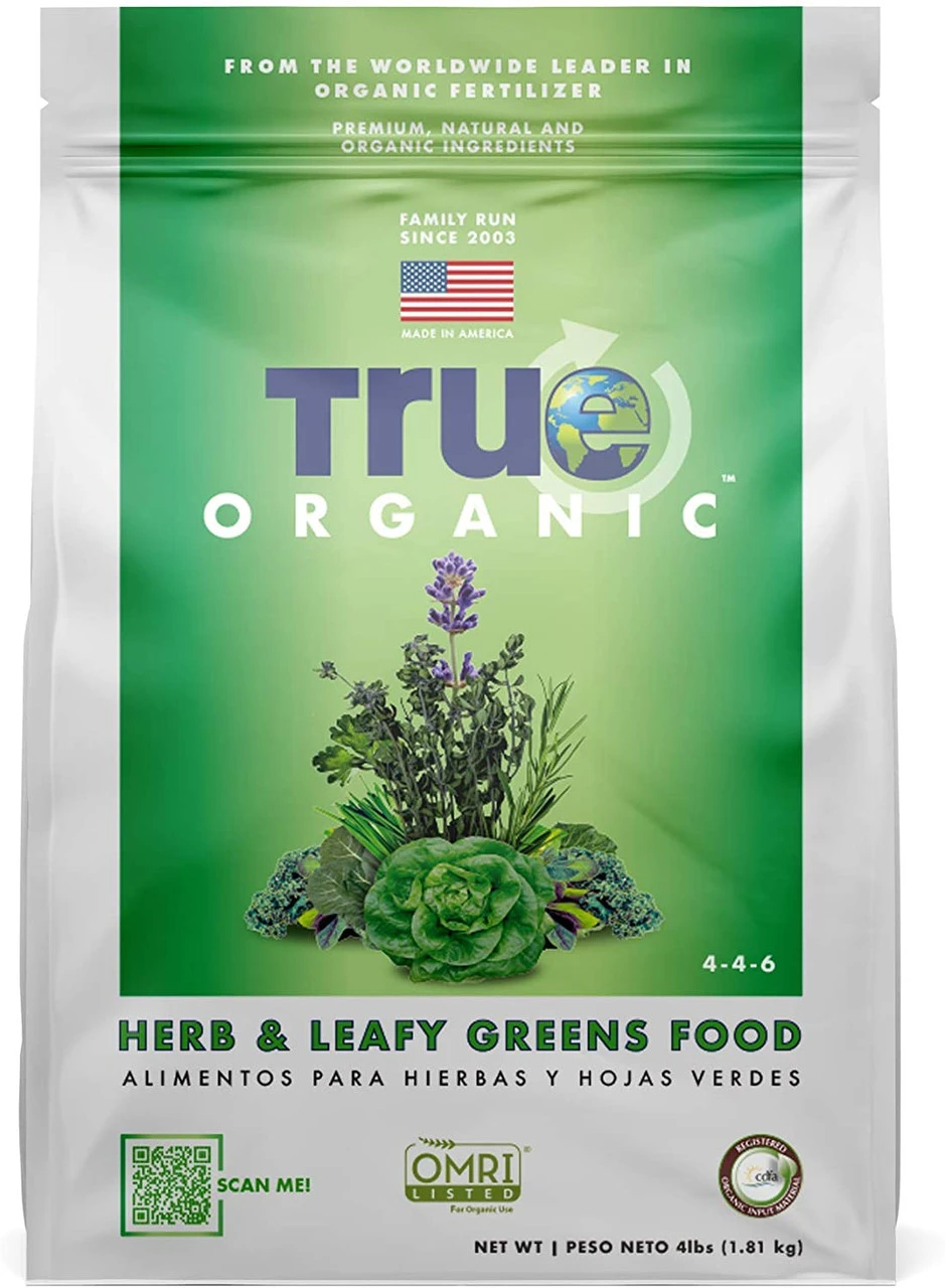 True Organic Herb & Leafy Greens Plant Food, 4lb 3 True Organic Herb & Leafy Greens Plant Food, 4lb