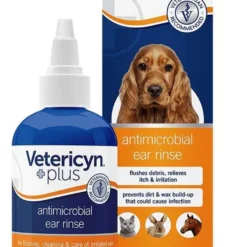 Vetericyn Plus Ear Rinse, 3oz