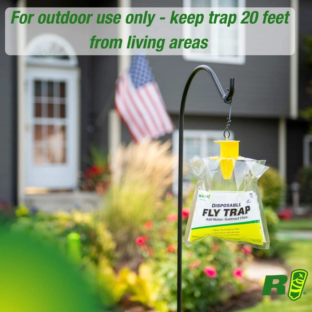 Rescue Outdoor Disposable Hanging Fly Trap 5 Rescue Outdoor Disposable Hanging Fly Trap - Image 3