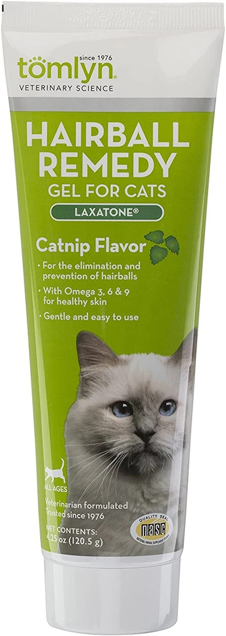 Tomlyn Laxatone Hairball Remedy Gel 3 Tomlyn Laxatone Hairball Remedy Gel