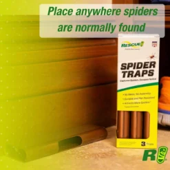 Rescue Spider Traps Ready To Use, Double-Sided, 3pk -Garden Supplies Sales 2024 blob 74696.1616775127