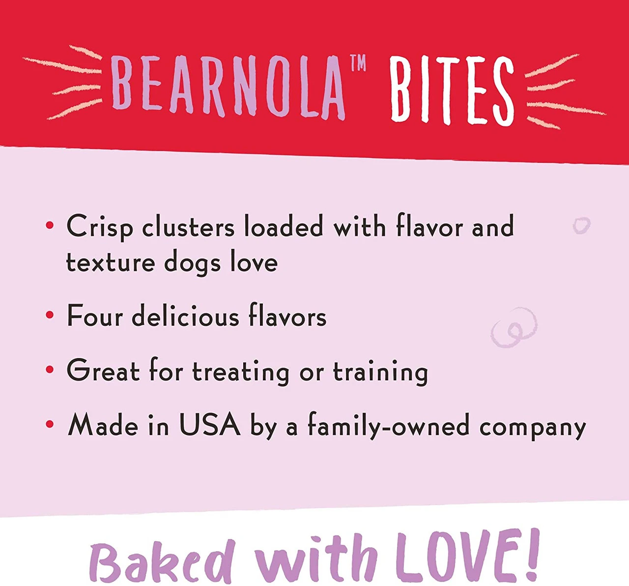 Charlee Bear Bearnola Bites Crunchy Clusters, Blueberry Pie 5 Charlee Bear Bearnola Bites Crunchy Clusters, Blueberry Pie - Image 3