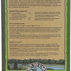 Down To Earth Organic Bio-Turf Fertilizer Mix 8-3-5, 6 Lb -Garden Supplies Sales 2024 blob 82873.1614291632