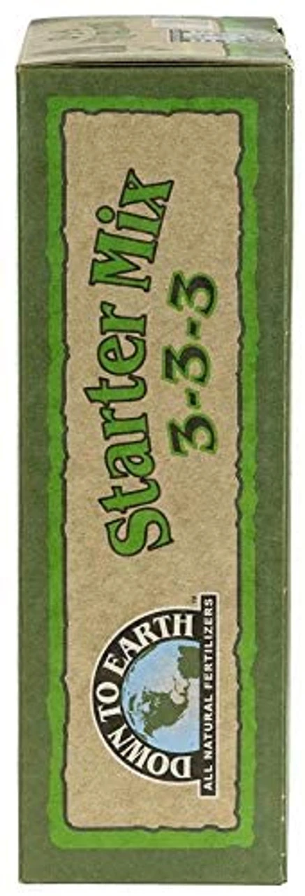 Down To Earth Organic Starter Fertilizer Mix 3-3-3 6 Down To Earth Organic Starter Fertilizer Mix 3-3-3 - Image 4