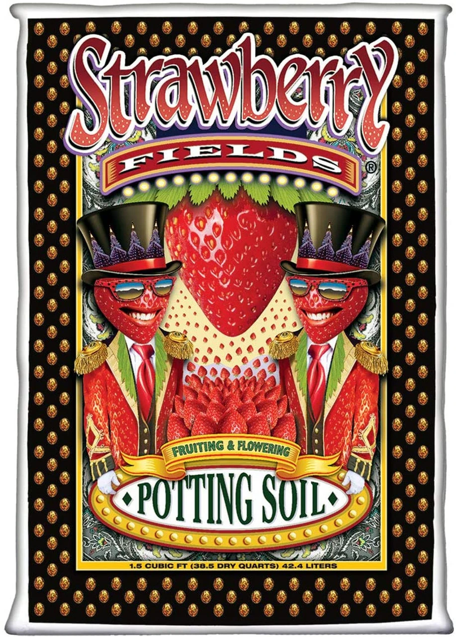 FoxFarms Soil, Strawberry Fields Potting, 1.5 Cf 3 FoxFarms Soil, Strawberry Fields Potting, 1.5 Cf