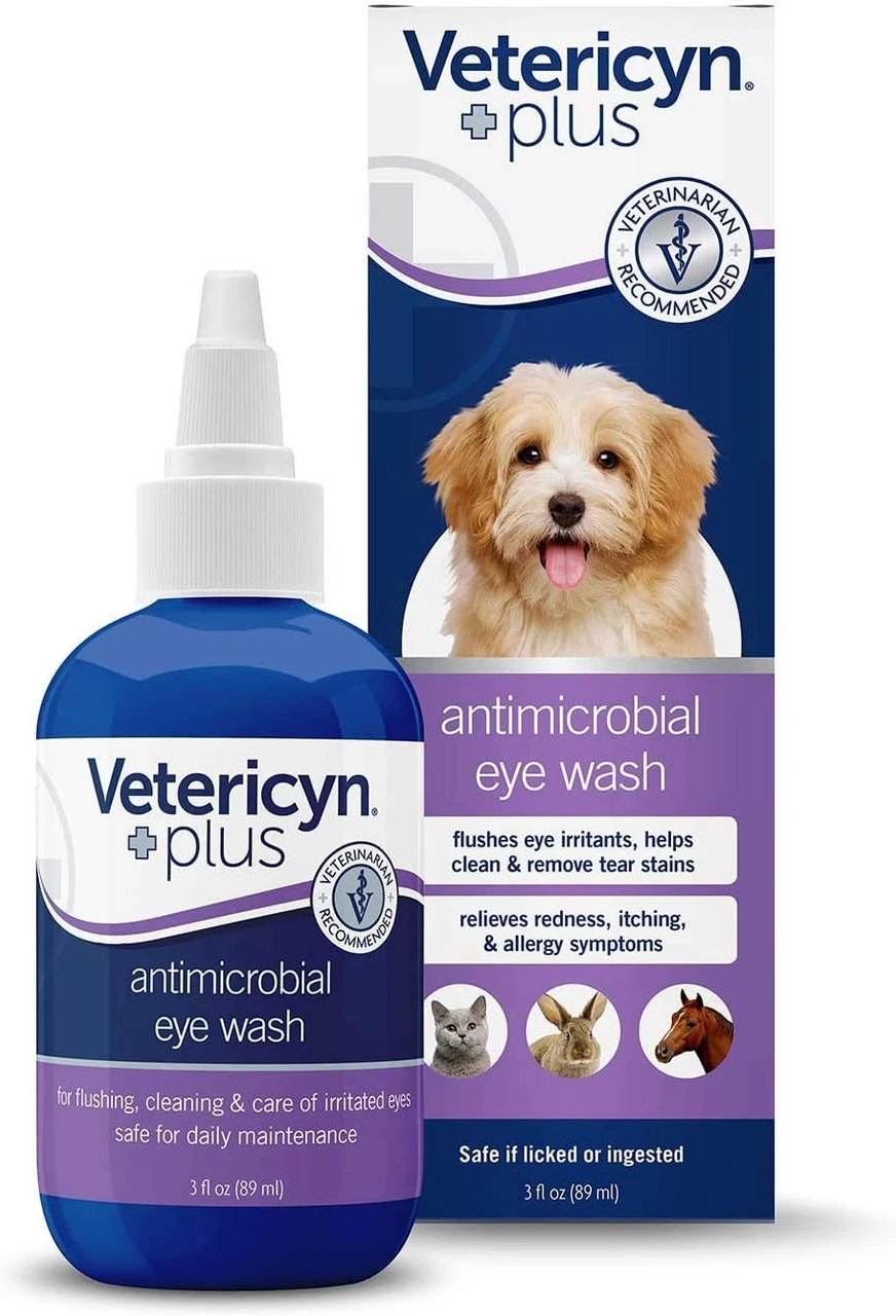 Vetericyn Plus All Animal Eye Wash, 3oz 3 Vetericyn Plus All Animal Eye Wash, 3oz