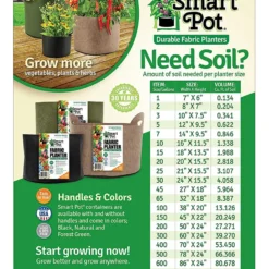 Smart Pot Tan Fabric Planter, 5 Gallon -Garden Supplies Sales 2024 blob 96106.1680311643