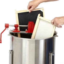 Little Giant Stainless Steel 2-Frame Extractor Hand-Crank Honey Extractor -Garden Supplies Sales 2024 blob 96476.1618855531