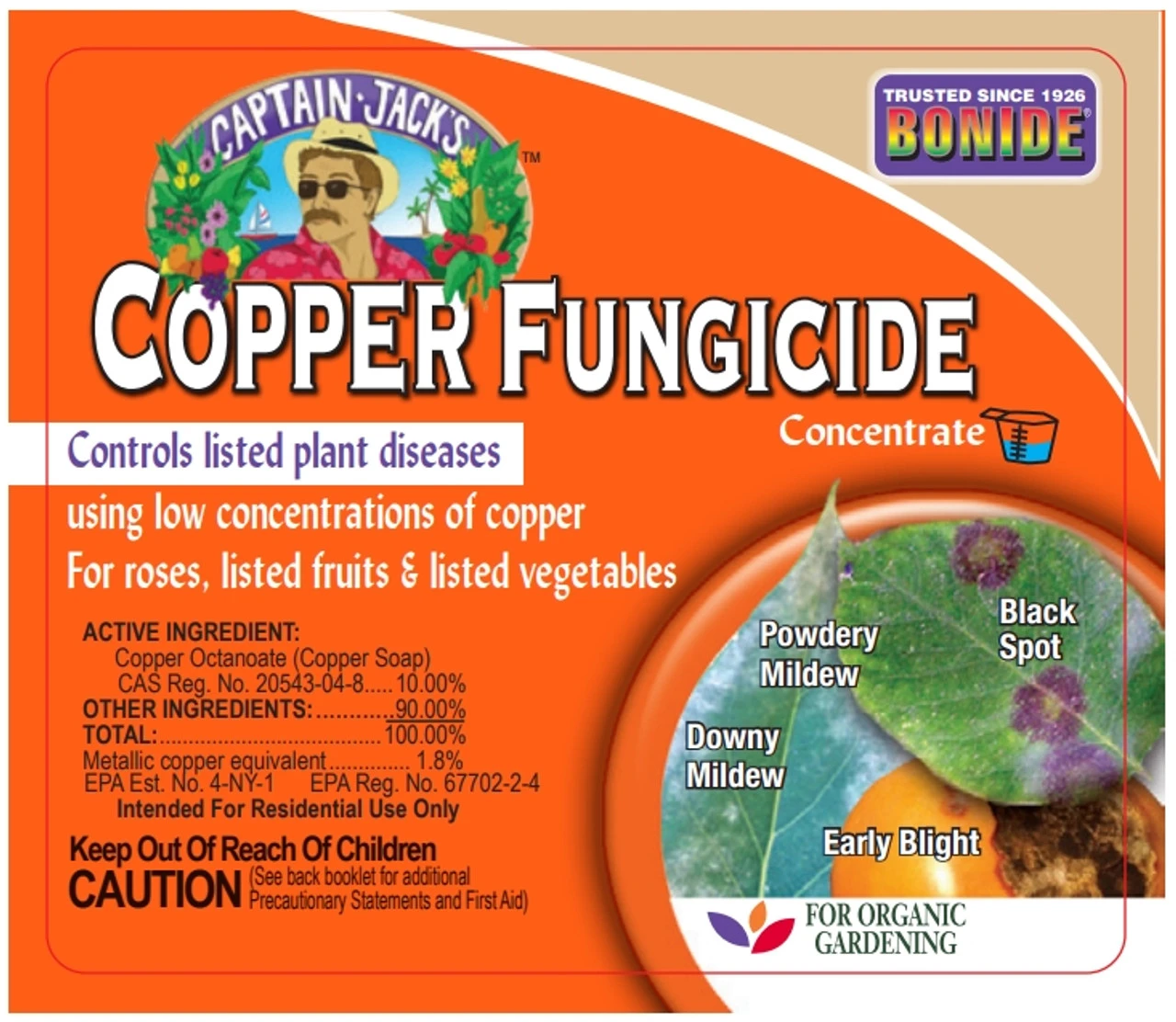 Bonide Copper Fungicide Liquid Concentrate, 16z 4 Bonide Copper Fungicide Liquid Concentrate, 16z - Image 2
