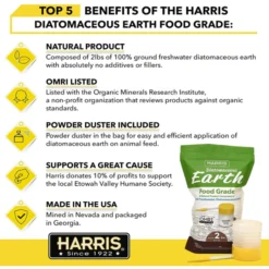 Harris Food Grade Diatomaceous Earth Powder, 2lb 8 Harris Food Grade Diatomaceous Earth Powder, 2lb -Garden Supplies Sales 2024 de two 93161.1648682268