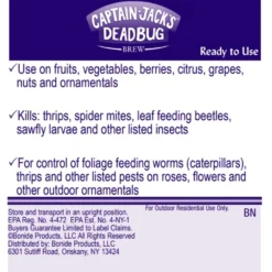 Bonide Captain Jack's Ready To Use DeadBug Brew, 32oz 18 Bonide Captain Jack's Ready To Use DeadBug Brew, 32oz -Garden Supplies Sales 2024 deadbug two 16506.1648602385