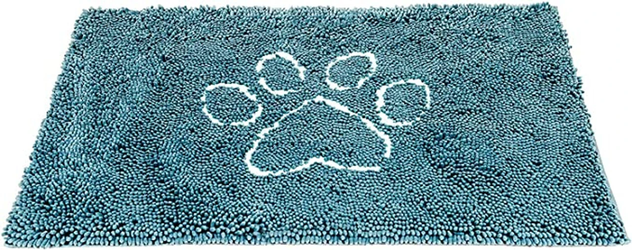 Dirty Dog Doormat Blue, Large 3 Dirty Dog Doormat Blue, Large