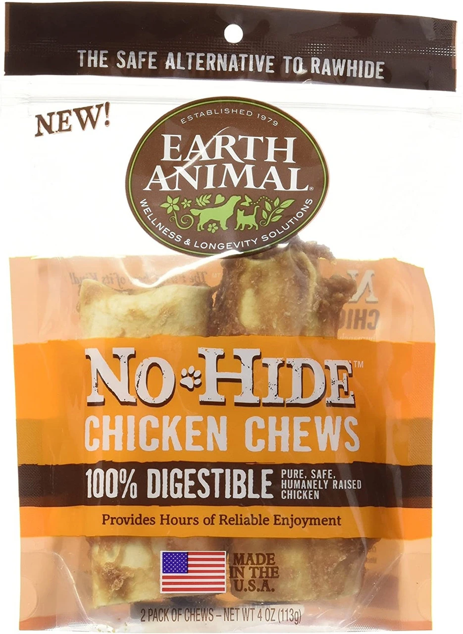 Earth Animal No-Hide Chews 2 Pack
