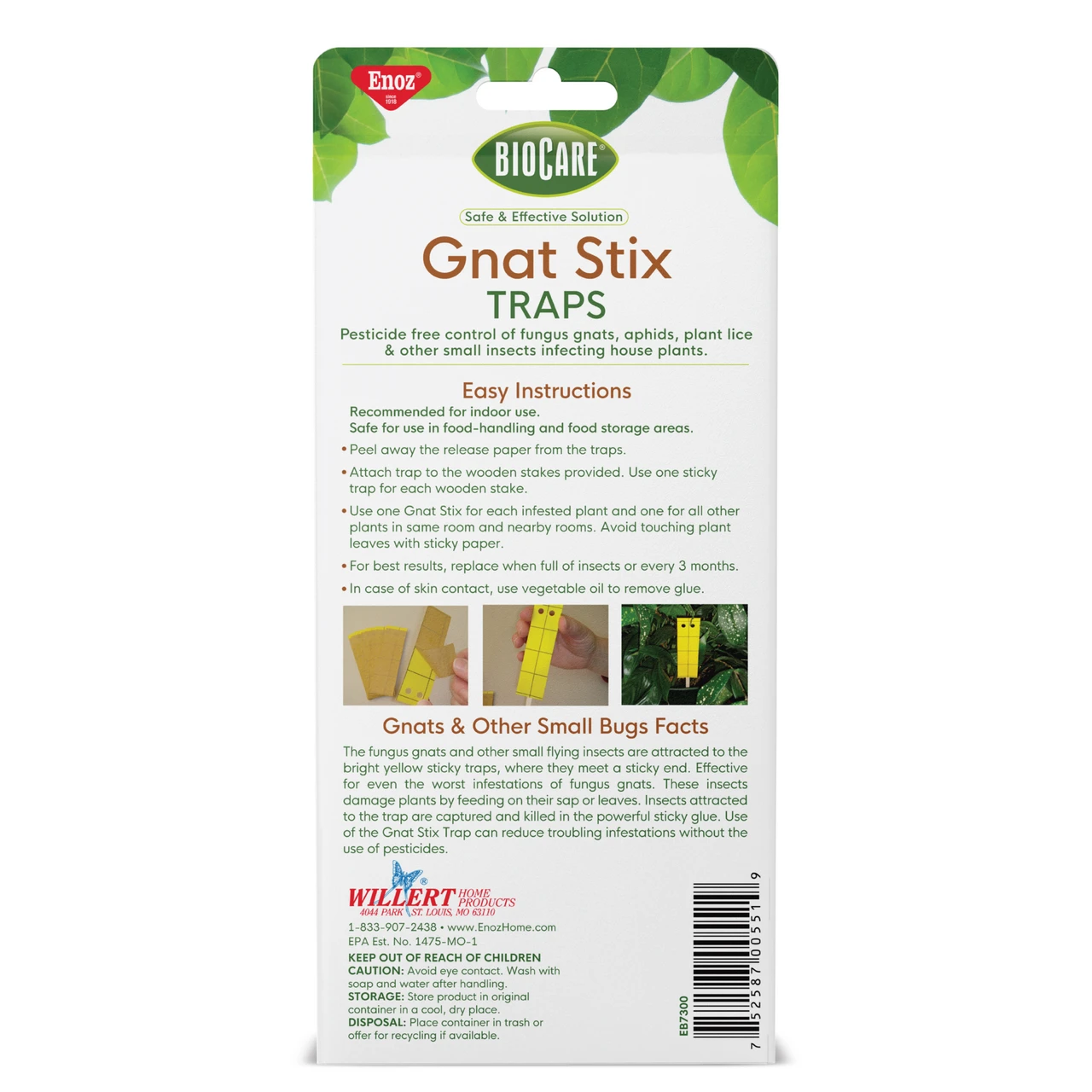 BioCare Gnat Stix, 12pc 4 BioCare Gnat Stix, 12pc - Image 2
