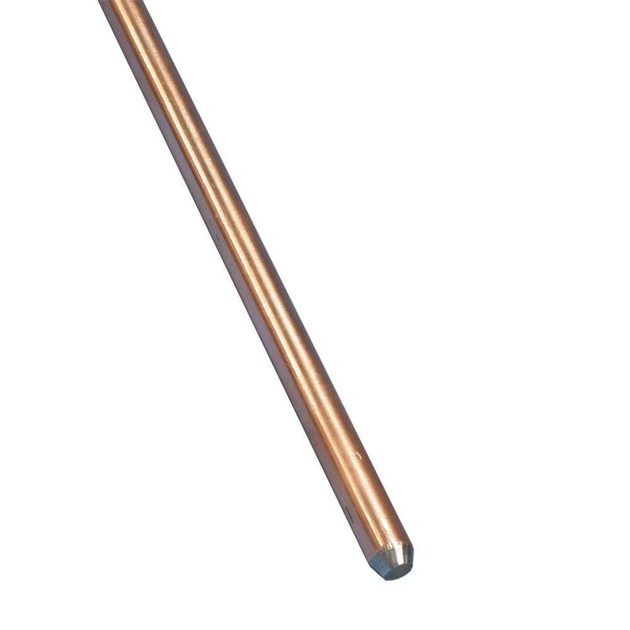 Copper Ground Rod, 1/2" X 8' 3 Copper Ground Rod, 1/2" X 8'