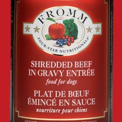 Fromm Shredded Beef In Gravy Entrée, 12oz