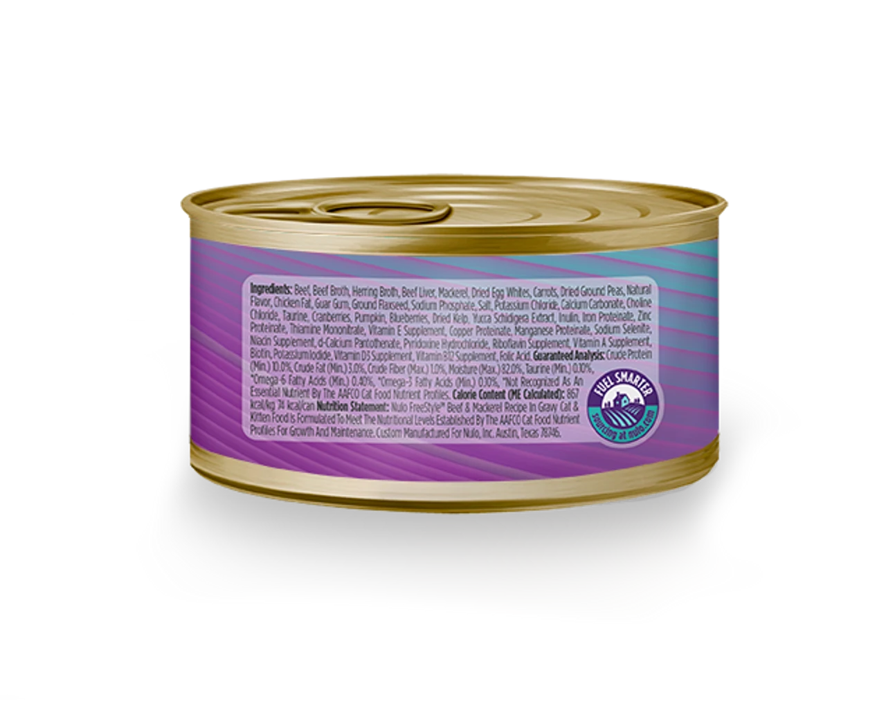 Nulo Freestyle Minced Beef & Mackerel Recipe In Gravy, 3oz 4 Nulo Freestyle Minced Beef & Mackerel Recipe In Gravy, 3oz - Image 2