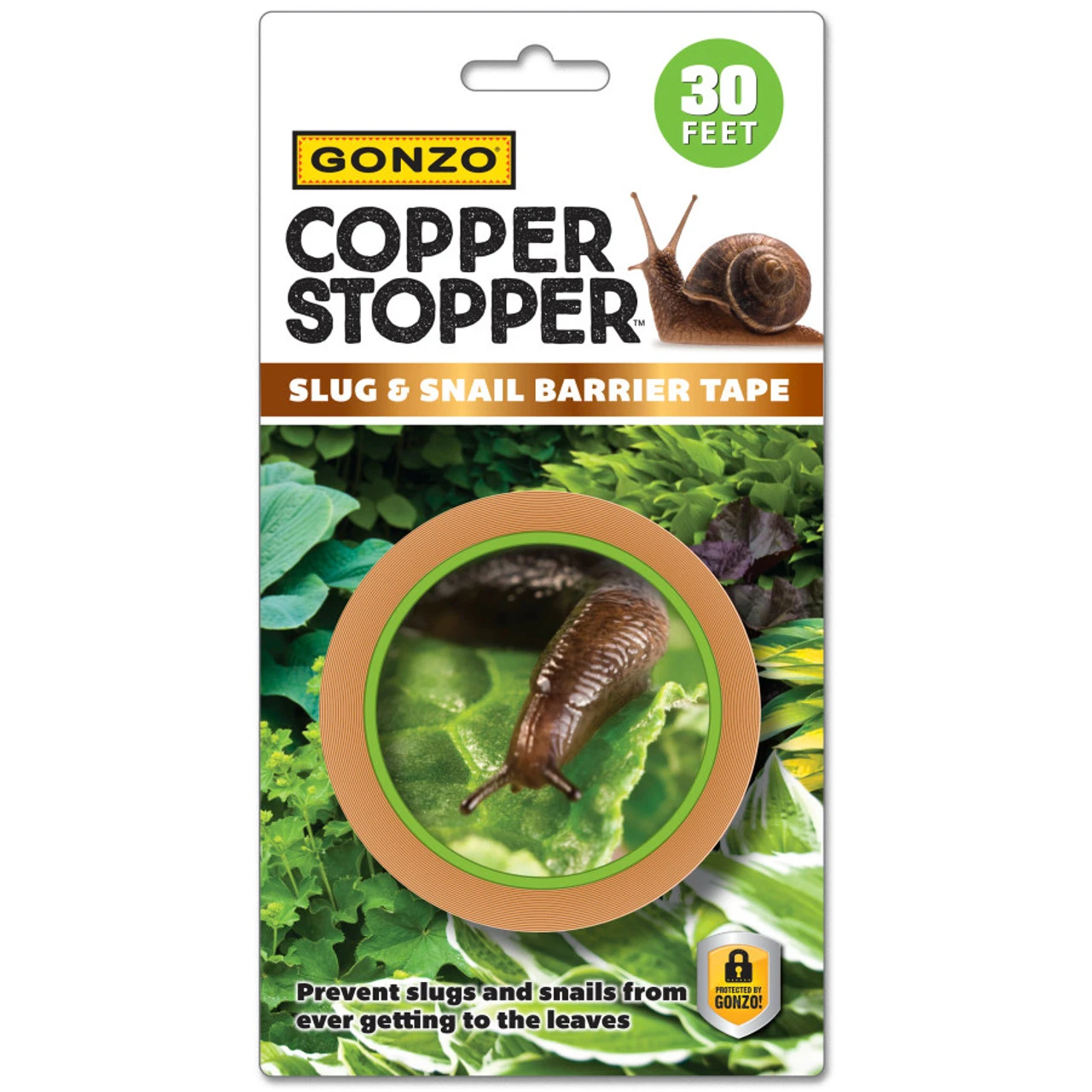 Gonzo Copper Stopper Slug Snail Copper Tape, 30 FT 3 Gonzo Copper Stopper Slug Snail Copper Tape, 30 FT