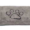 Dirty Dog Doormat Grey, Large